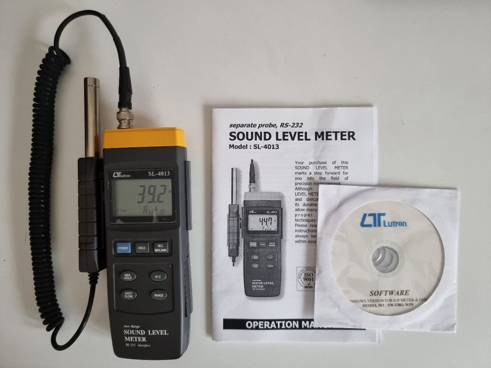 Máy đo độ ồn LUTRON SL-4013 14 Máy đo độ ồn LUTRON SL-4013 - Ảnh 7