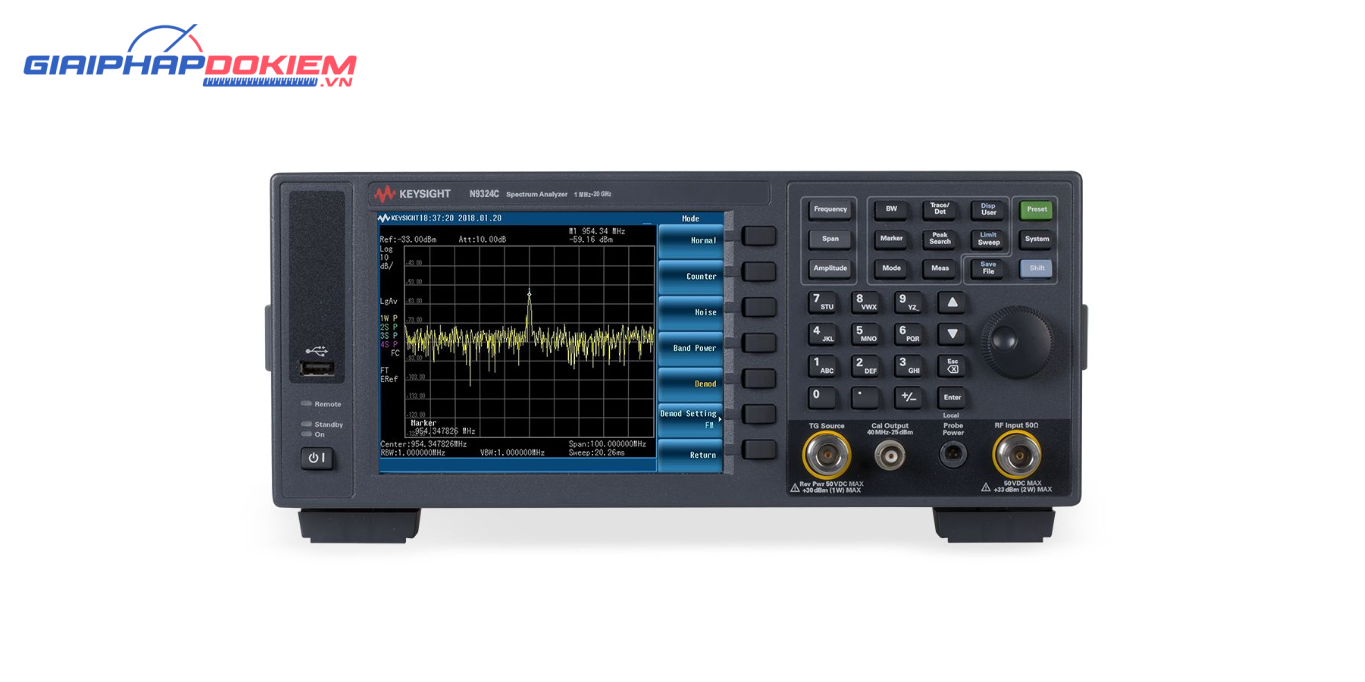 Máy phân tích phổ KEYSIGHT N9324C 8 Máy phân tích phổ KEYSIGHT N9324C - Ảnh 5