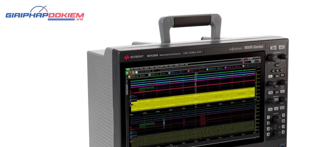 Máy hiện sóng số KEYSIGHT MXR208B 8 Máy hiện sóng số KEYSIGHT MXR208B - Ảnh 4