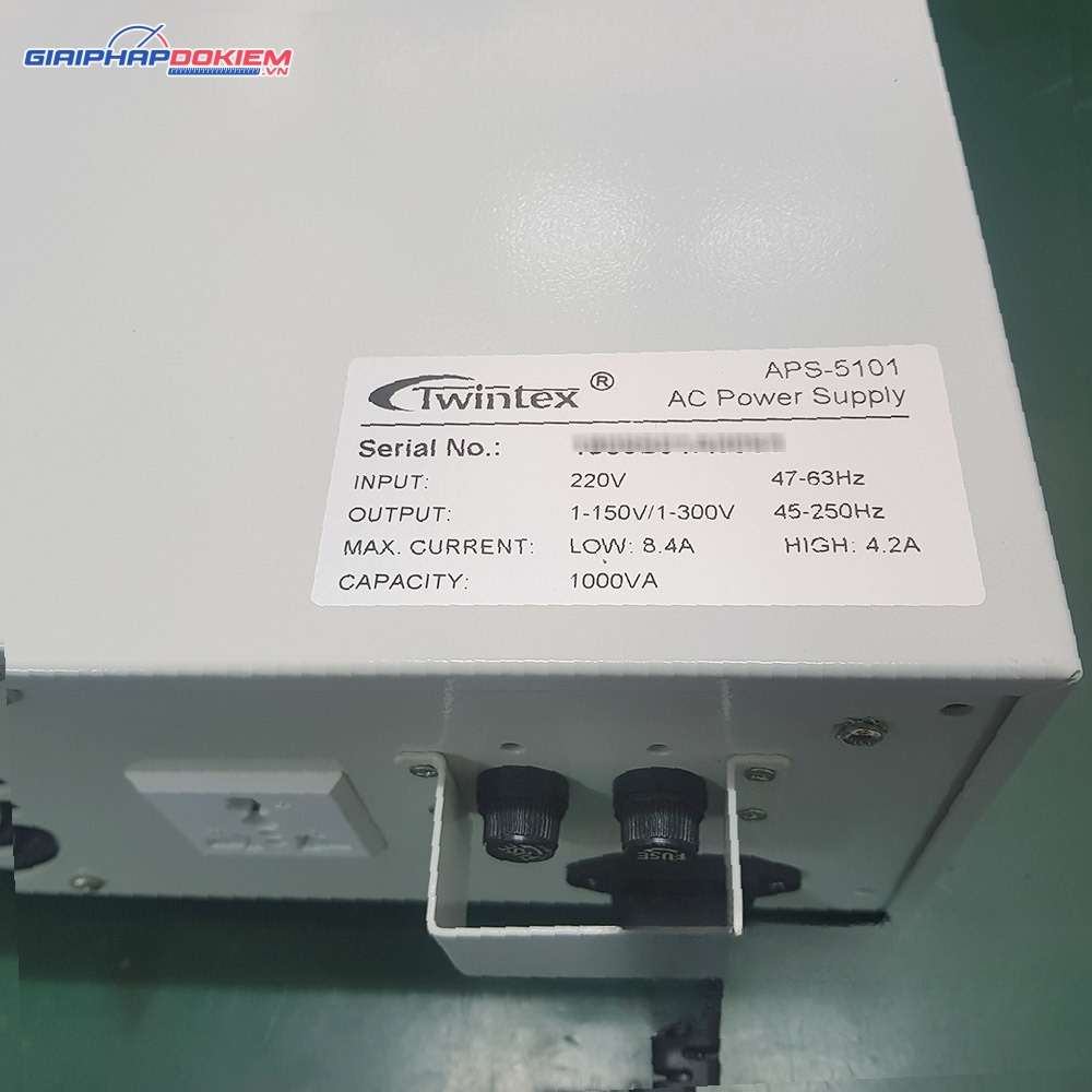 Nguồn xoay chiều một pha Twintex APS-5101 8 Nguồn xoay chiều một pha Twintex APS-5101 - Ảnh 3