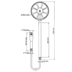 013 kimo 100 mm fluegelradsonde fuer c310 svh 100 2