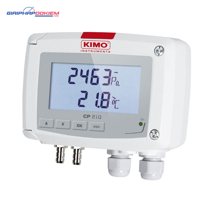 Máy đo áp suất và nhiệt độ KIMO CP211 5 Máy đo áp suất và nhiệt độ KIMO CP211