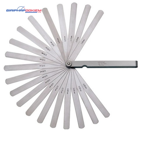 Dưỡng đo độ dày Mitutoyo 184-304S 0.05-1mm/ 20 lá/150mm 13 Dưỡng đo độ dày Mitutoyo 184-304S 0.05-1mm/ 20 lá/150mm - Ảnh 8