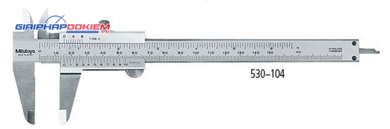 Thước cặp cơ khí Mitutoyo 530-104 0-150mm/6" x 0.05 15 Thước cặp cơ khí Mitutoyo 530-104 0-150mm/6" x 0.05 - Ảnh 7