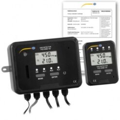 Máy đo chất lượng không khí Carbon Dioxide PCE PCE-WMM 100-ICA có chứng nhận hiệu chuẩn ISO