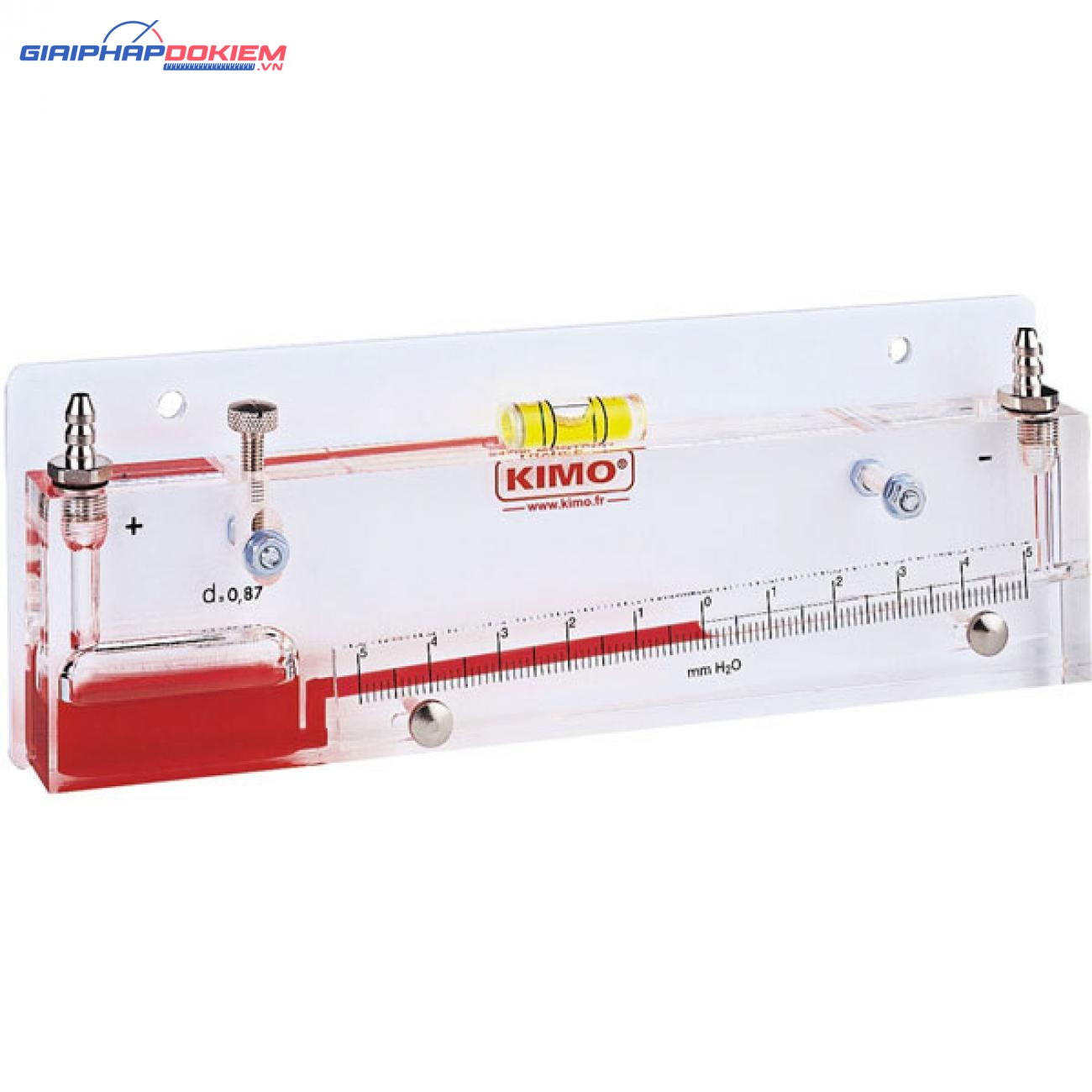 Áp kế chất lỏng KIMO TX50 5 Áp kế chất lỏng KIMO TX50