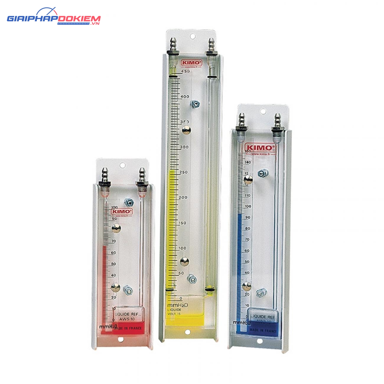 Áp kế chất lỏng dạng đứng KIMO TJ 100 9 Áp kế chất lỏng dạng đứng KIMO TJ 100 - Ảnh 3