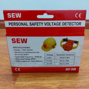 Thiết bị dò điện cao áp, đeo tay, đội đầu, cầu vai áo SEW 287SVD(110V - 22.8KVAC) 20 20210604 201129