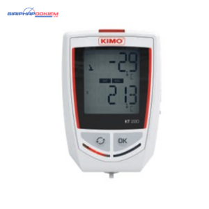 Thiết bị ghi nhiệt độ, độ ẩm, dòng điện, điện áp, áp suất nước KIMO KT220