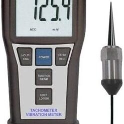 Máy đo gia tốc PCE PCE-VT 204-ICA bao gồm Giấy chứng nhận hiệu chuẩn ISO 13 412EUoXZZvL. AC