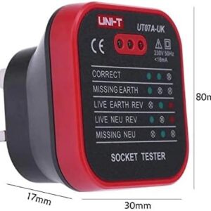 Thiết bị kiểm tra ổ cắm UNI-T UT07A-UK 19 41U3 t6AZdL. AC