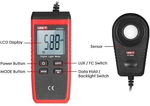 Thiết bị đo cường độ ánh sáng UNI-T UT383S 17 Thiết bị đo cường độ ánh sáng UNI-T UT383S - Ảnh 12