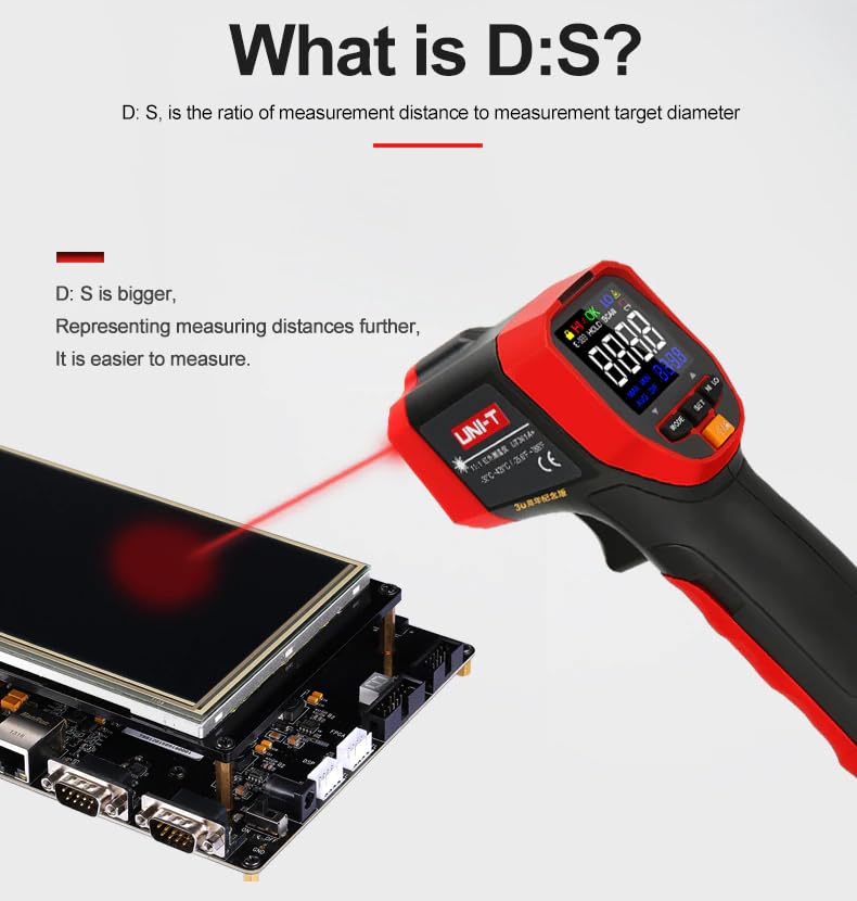 Thiết bị đo nhiệt độ hồng ngoại UNI-T UT301D+ 12 Thiết bị đo nhiệt độ hồng ngoại UNI-T UT301D+ - Ảnh 8