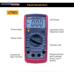 Thiết bị đo tụ điện, điện trở UNI-T UT601 24 51htqfzzsL