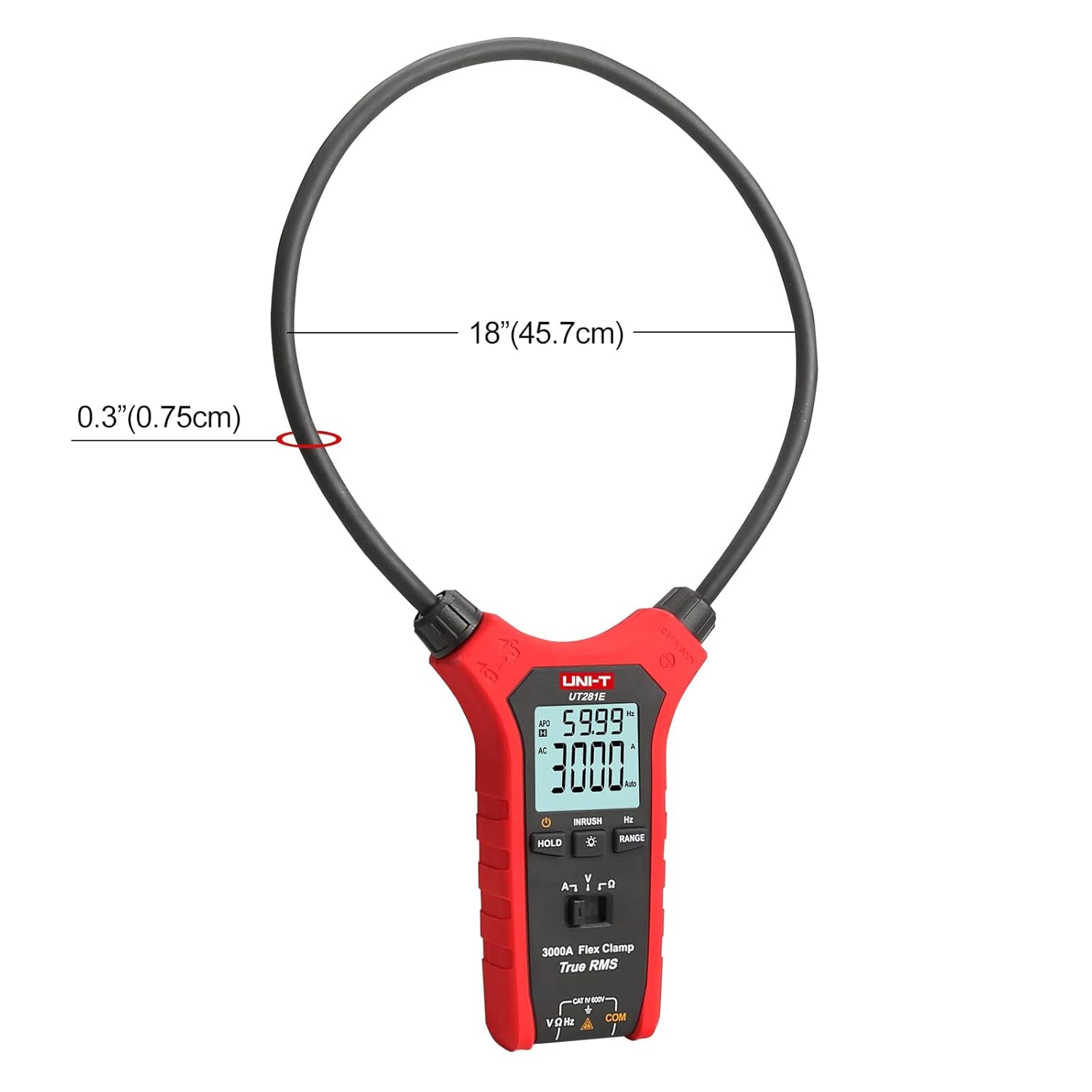 Ampe kìm AC UNI-T UT281E 15 Ampe kìm AC UNI-T UT281E - Ảnh 10