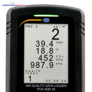 Máy đo chất lượng không khí PCE PCE-AQD 20-ICA bao gồm Chứng nhận hiệu chuẩn ISO 22 5962589 1683326
