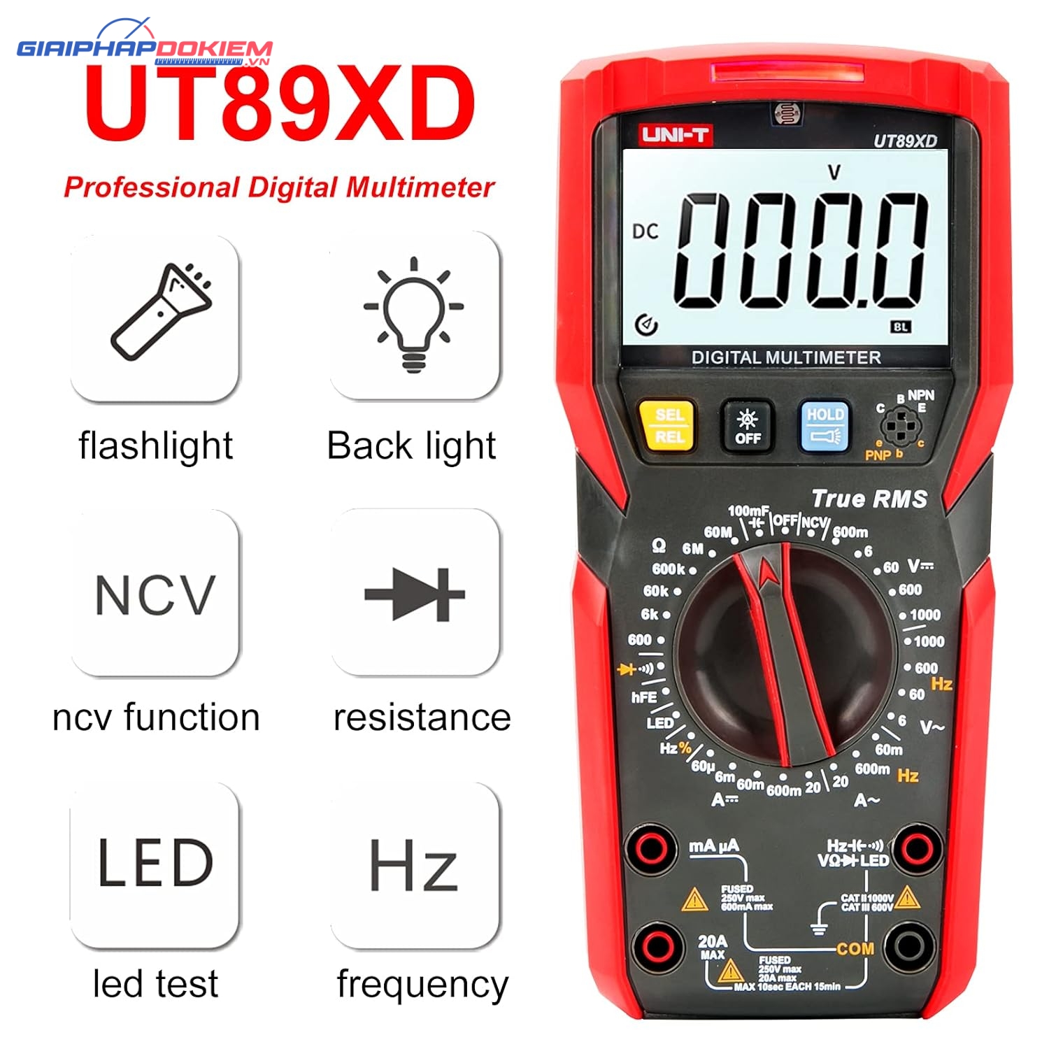 Đồng Hồ Đo Đa Năng Uni-T UT89XD 15 Đồng Hồ Đo Đa Năng Uni-T UT89XD - Ảnh 11