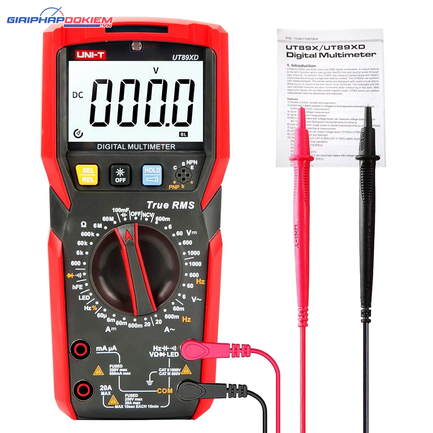 Đồng Hồ Đo Đa Năng Uni-T UT89XD 14 Đồng Hồ Đo Đa Năng Uni-T UT89XD - Ảnh 10