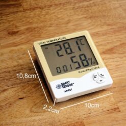 Đồng hồ đo độ ẩm nhiệt độ SMARTSENSOR AR867 8 7561 nhiet am ke dien tu smart sensor ar867 ngang