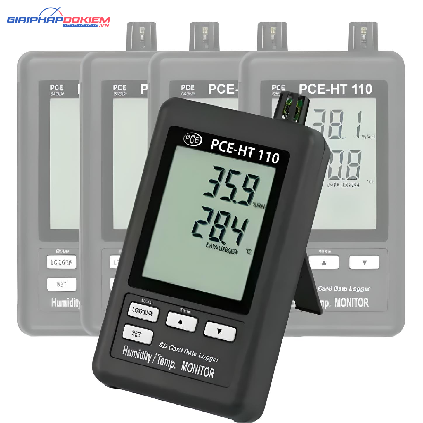 Máy đo chất lượng không khí PCE PCE-HT110-ICA bao gồm Giấy chứng nhận hiệu chuẩn ISO 7 Máy đo chất lượng không khí PCE PCE-HT110-ICA bao gồm Giấy chứng nhận hiệu chuẩn ISO