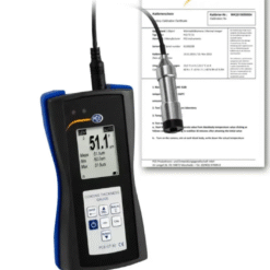 Máy đo độ dày PCE PCE-CT 80-F5N3-ICA bao gồm chứng chỉ hiệu chuẩn ISO