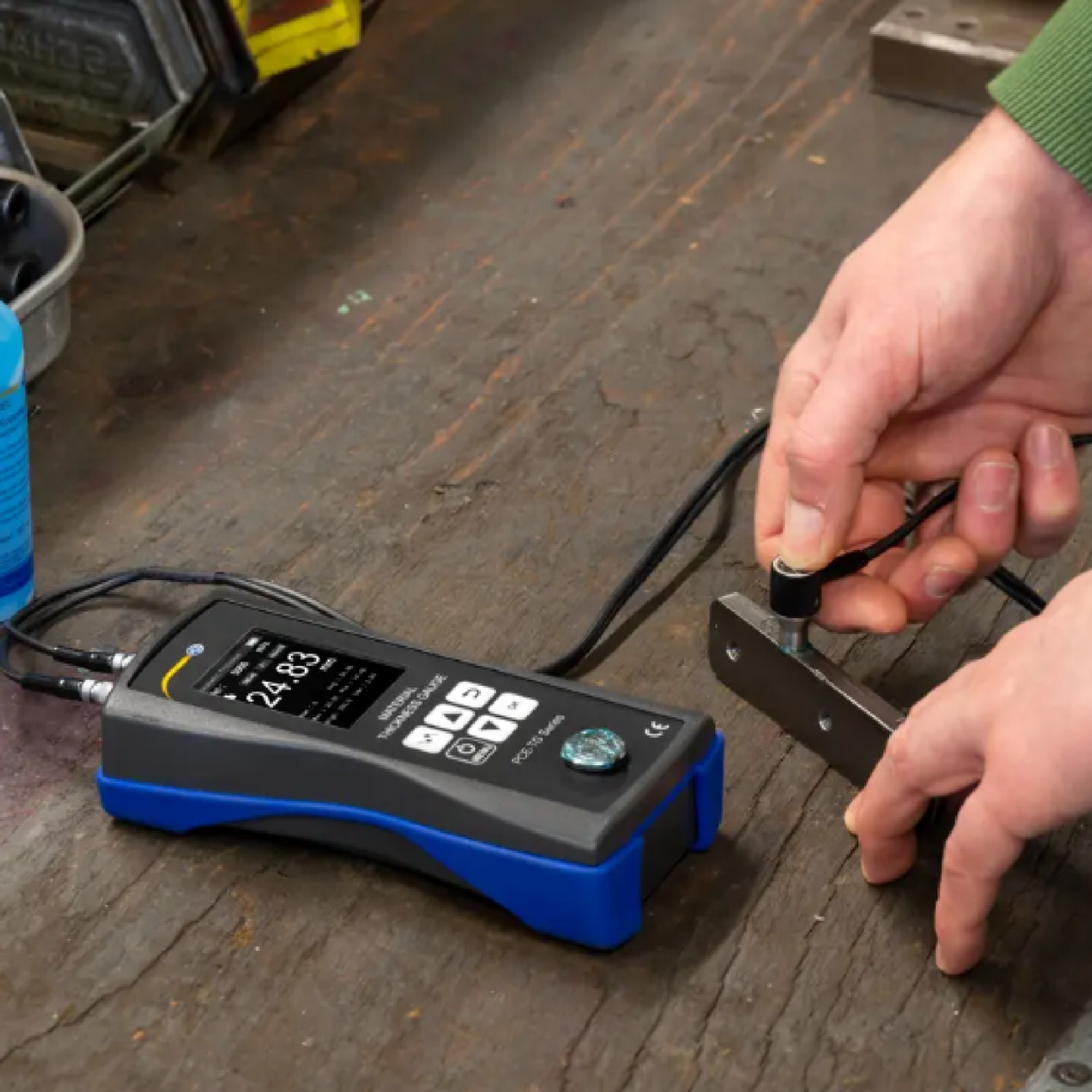 Máy đo độ dày PCE PCE-TG 150 HT-ICA bao gồm chứng chỉ hiệu chuẩn ISO 12 Máy đo độ dày PCE PCE-TG 150 HT-ICA bao gồm chứng chỉ hiệu chuẩn ISO - Ảnh 5