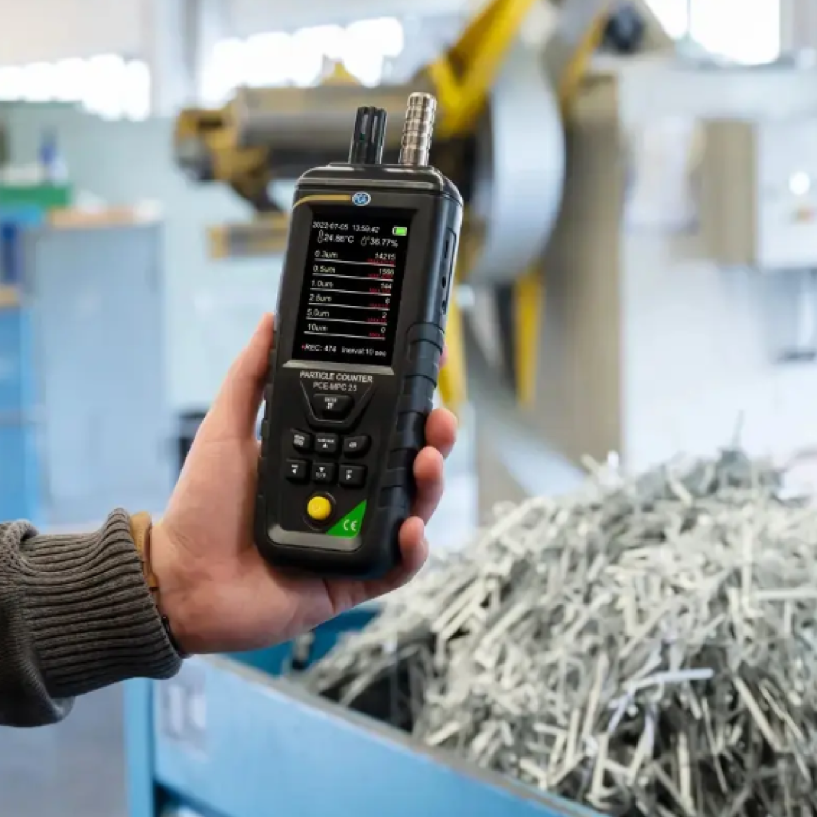 Máy đo chất lượng không khí PCE PCE-MPC 25 10 Máy đo chất lượng không khí PCE PCE-MPC 25 - Ảnh 3