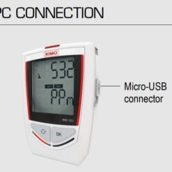 Thiết bị ghi nhiệt độ, độ ẩm, áp suất khí quyển, khí CO2 KIMO KCC320 11 Datalogger ghi nhiet do KPA320 do am ap suat khi quyen 4