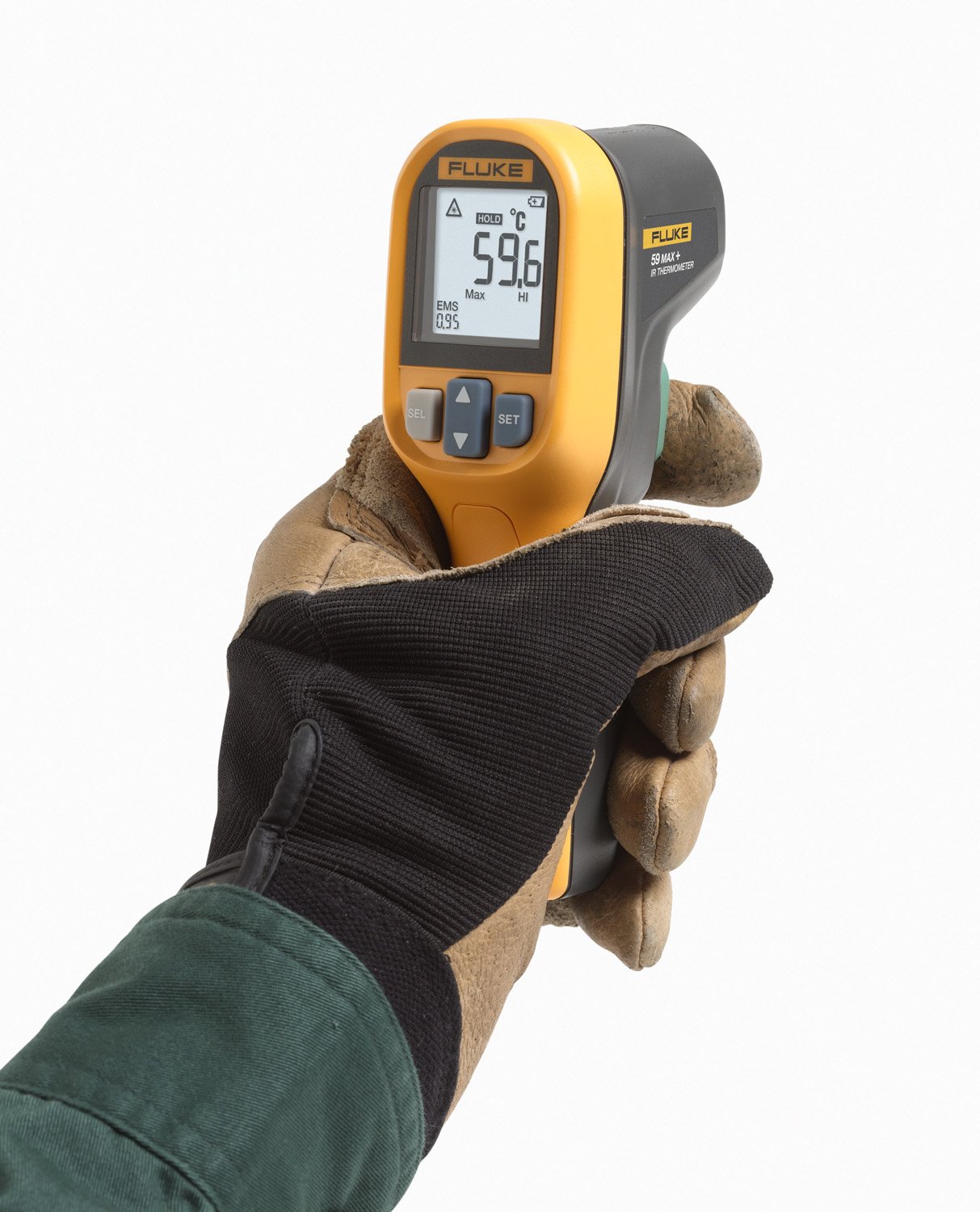 Máy đo nhiệt độ hồng ngoại Fluke 59 MAX+ 9 Máy đo nhiệt độ hồng ngoại Fluke 59 MAX+ - Ảnh 4