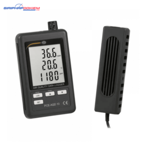 Máy đo chất lượng không khí PCE PCE-AQD 10-ICA bao gồm Giấy chứng nhận hiệu chuẩn ISO 15 May do Carbon Dioxide PCE AQD 10 ICA incl