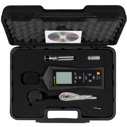 Máy đo độ ồn SPL PCE PCE-322ALEQ-ICA bao gồm Giấy chứng nhận hiệu chuẩn ISO 8 Máy đo độ ồn SPL PCE PCE-322ALEQ-ICA bao gồm Giấy chứng nhận hiệu chuẩn ISO - Ảnh 2
