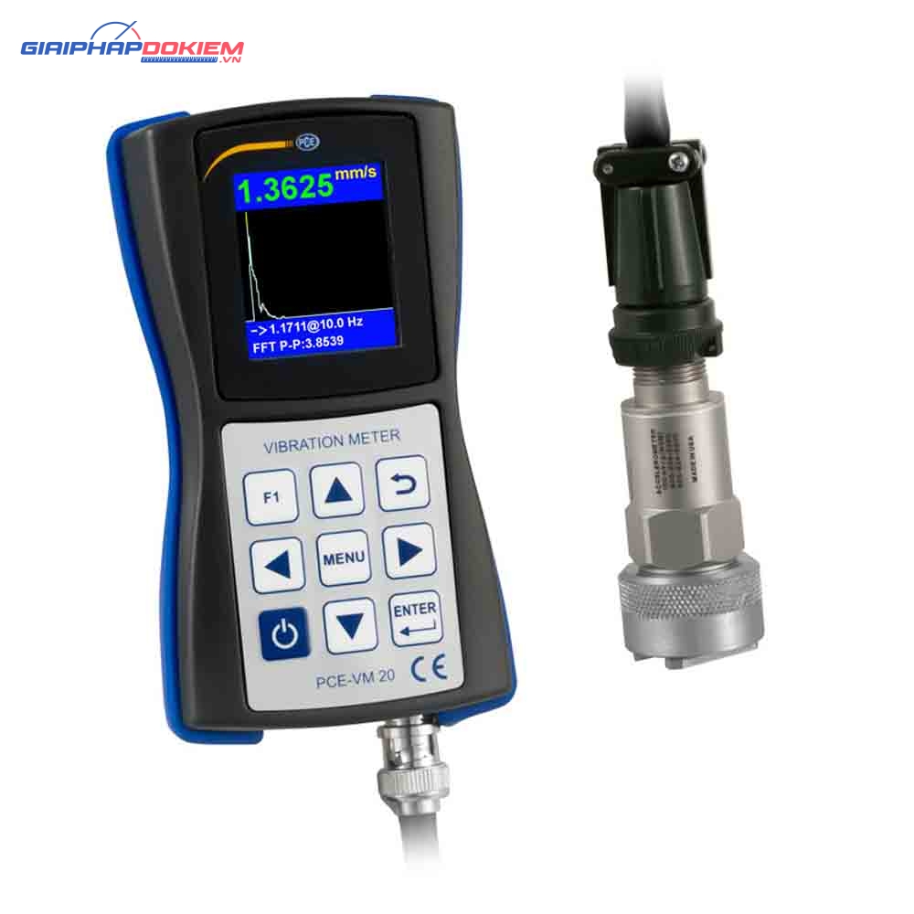 Máy đo gia tốc PCE PCE-VM 20-ICA bao gồm Chứng nhận hiệu chuẩn ISO 11 Máy đo gia tốc PCE PCE-VM 20-ICA bao gồm Chứng nhận hiệu chuẩn ISO - Ảnh 4