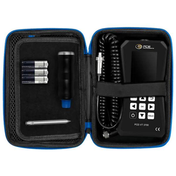 Máy đo gia tốc PCE PCE-VT 3700S-ICA bao gồm Chứng nhận hiệu chuẩn ISO 15 Máy đo gia tốc PCE PCE-VT 3700S-ICA bao gồm Chứng nhận hiệu chuẩn ISO - Ảnh 4