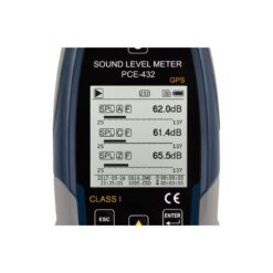Máy đo độ ồn SPL ghi dữ liệu loại 1 có GPS PCE PCE-432 33 PCEPCE 432 Additional Image 5