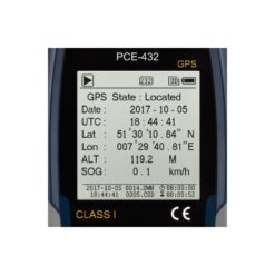 Máy đo độ ồn SPL ghi dữ liệu loại 1 có GPS PCE PCE-432 28 PCEPCE 432 Additional Image 7