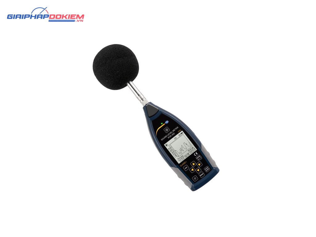 Máy đo độ ồn SPL ghi dữ liệu loại 1 có GPS PCE PCE-432 11 Máy đo độ ồn SPL ghi dữ liệu loại 1 có GPS PCE PCE-432 - Ảnh 2