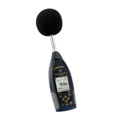 Máy đo độ ồn SPL ghi dữ liệu loại 1 có GPS PCE PCE-432