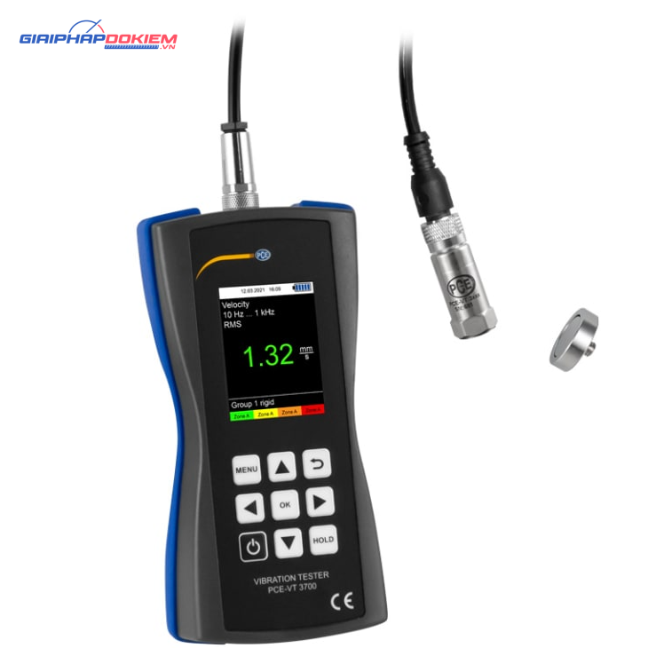 Máy đo gia tốc PCE PCE-VT 3700 12 Máy đo gia tốc PCE PCE-VT 3700