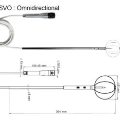 Đầu đo tốc độ gió và nhiệt độ môi trường KIMO SVO 7 SVO dau do toc do gio nhiet do C310