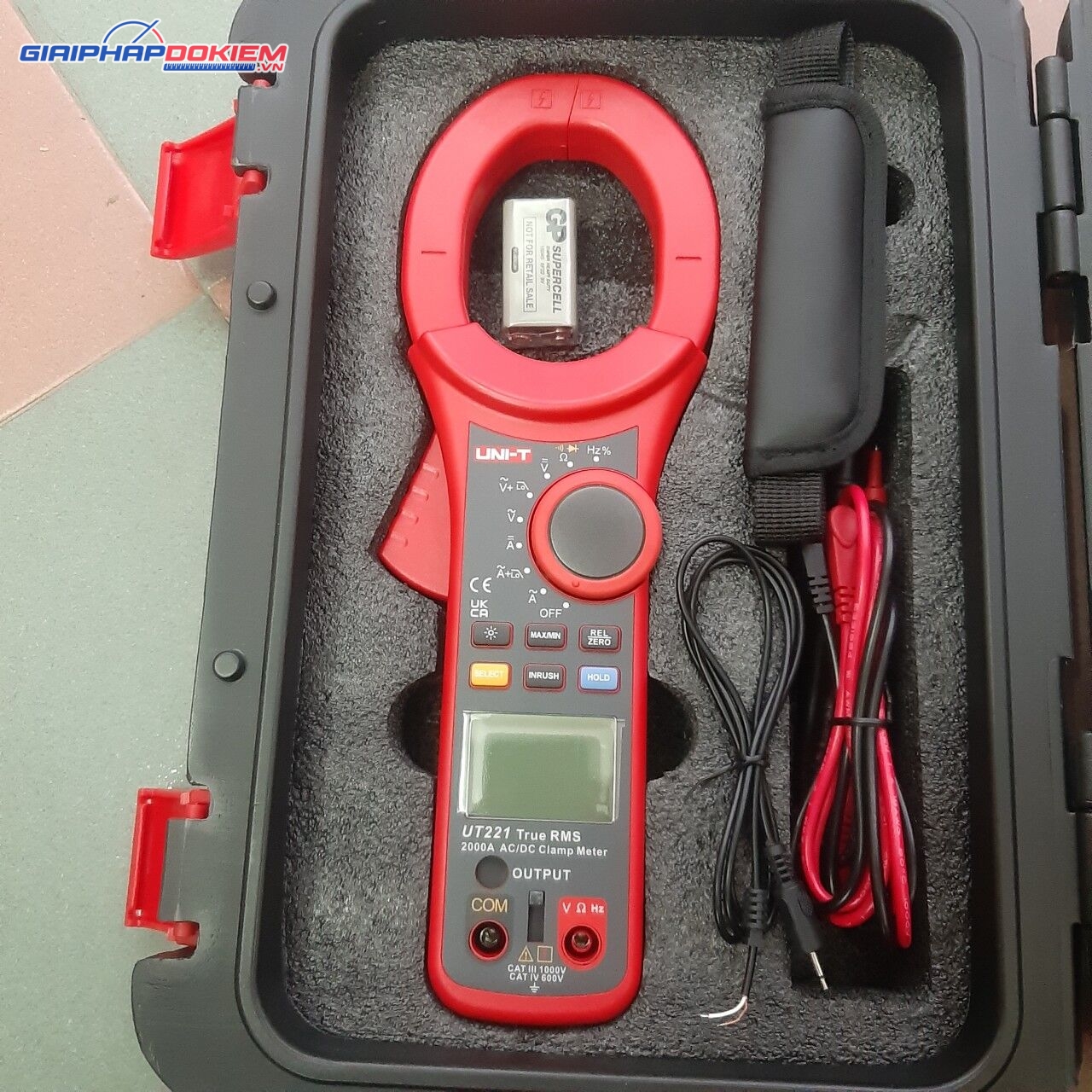Ampe kìm AC/DC UNI-T UT221 8 Ampe kìm AC/DC UNI-T UT221 - Ảnh 4