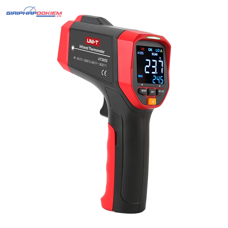 Thiết bị đo nhiệt độ hồng ngoại UNI-T UT305S 6 Thiết bị đo nhiệt độ hồng ngoại UNI-T UT305S