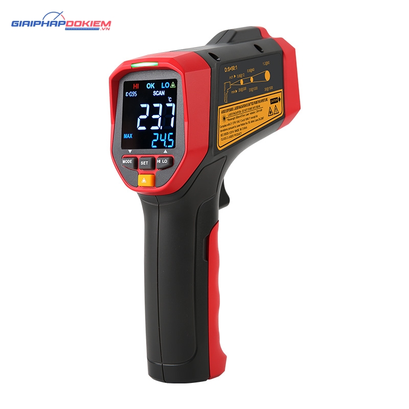 Thiết bị đo nhiệt độ hồng ngoại UNI-T UT305S 10 Thiết bị đo nhiệt độ hồng ngoại UNI-T UT305S - Ảnh 5