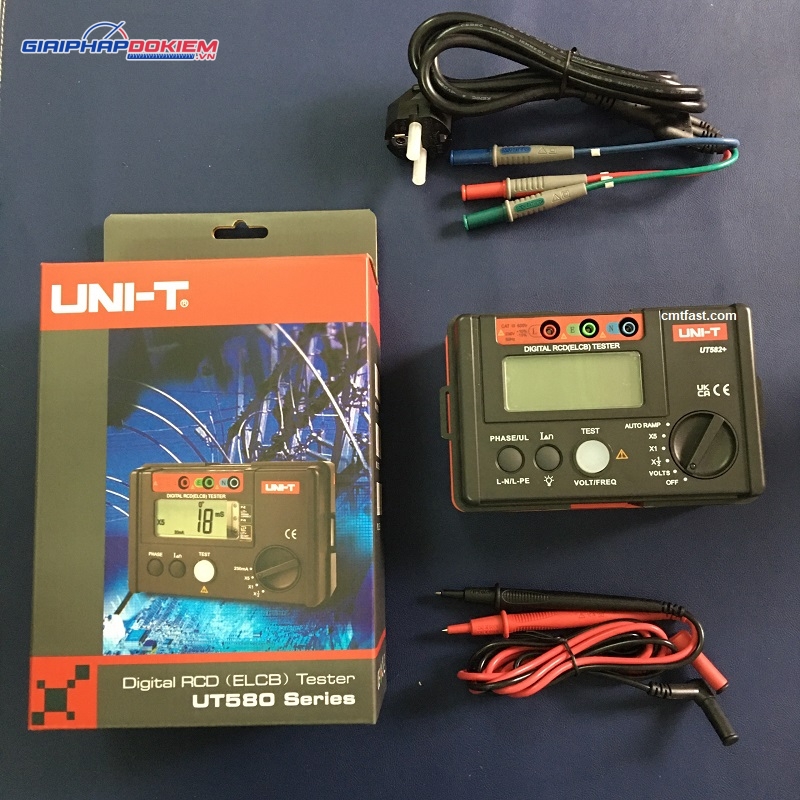 Thiết bị kiểm tra dòng rò RCD UNI-T UT582+ 10 Thiết bị kiểm tra dòng rò RCD UNI-T UT582+ - Ảnh 3