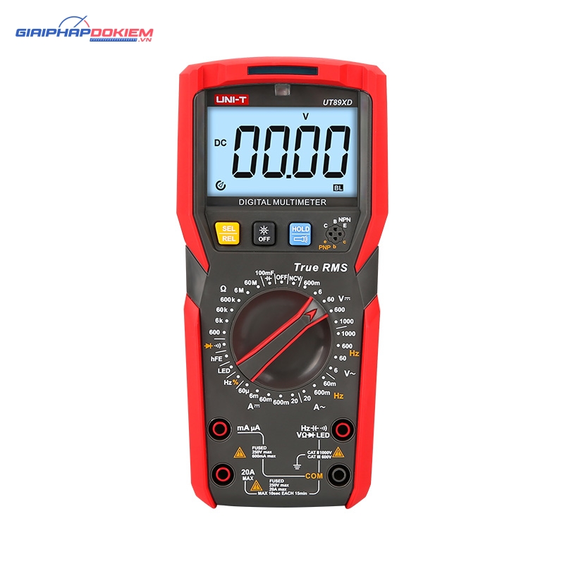 Đồng Hồ Đo Đa Năng Uni-T UT89XD 5 Đồng Hồ Đo Đa Năng Uni-T UT89XD