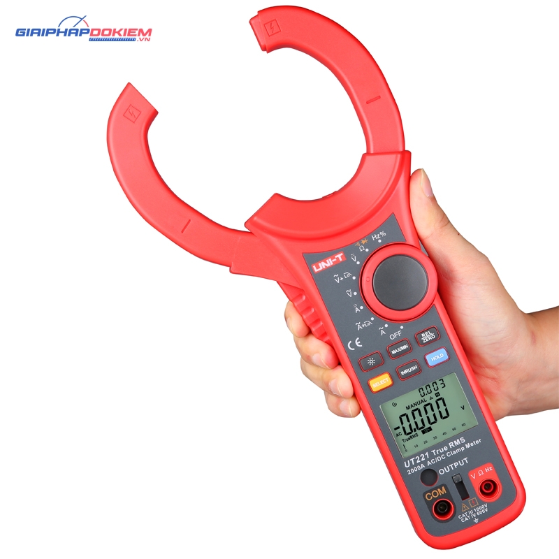 Ampe kìm AC/DC UNI-T UT221 11 Ampe kìm AC/DC UNI-T UT221 - Ảnh 7