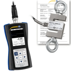 Máy đo lực PCE PCE-DFG N 1K-ICA bao gồm Giấy chứng nhận hiệu chuẩn ISO