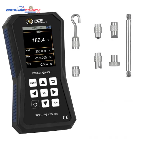 Máy đo lực kế PCE PCE-DFG 10 X 9 Máy đo lực kế PCE PCE-DFG 10 X