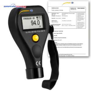Máy đo độ bóng PCE PCE-GM 75-ICA có kèm chứng chỉ hiệu chuẩn ISO