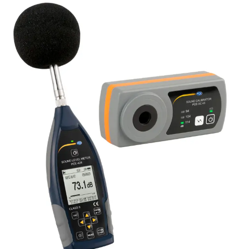 Máy đo SPL loại 2 PCE PCE-428-Kit-N-ICA có bộ hiệu chuẩn âm thanh bao gồm chứng nhận ISO Cal 13 Máy đo SPL loại 2 PCE PCE-428-Kit-N-ICA có bộ hiệu chuẩn âm thanh bao gồm chứng nhận ISO Cal - Ảnh 3