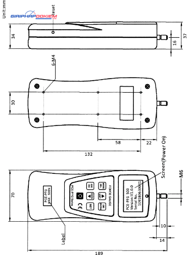 Máy đo lực PCE PCE-PFG 100 11 Máy đo lực PCE PCE-PFG 100 - Ảnh 3